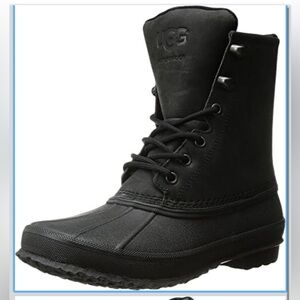 UGG Men’s Black Yucca Waterproof Winter Boots